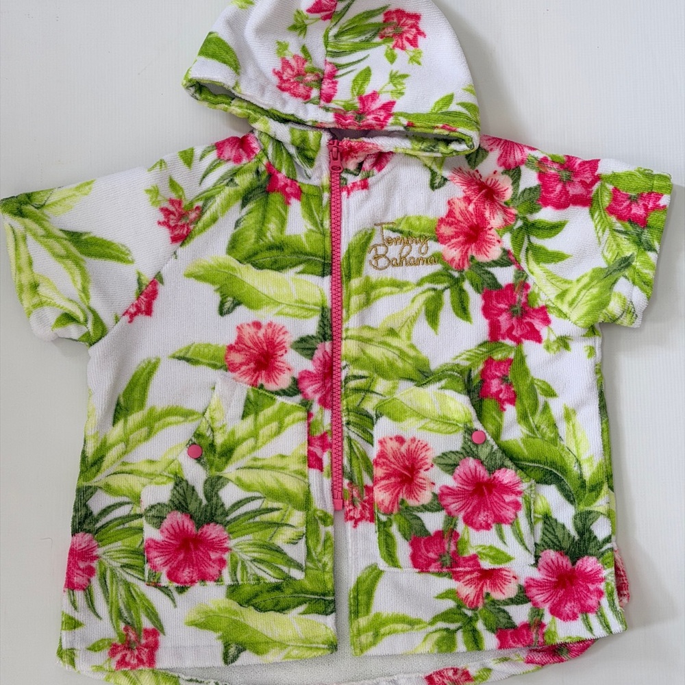 Tommy Bahama Beach Coverup Girls Size 3-6